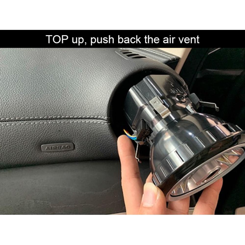 64 Colors RGB Factory-Match Special LED Turbine Air Vent Cover for Mercedes Benz E-Class (W213) - Vehicle Control, Automotive Atmosphere Lamp, Recessed Interior Decoration, Car Light Embellishments, Backlit Speaker Trim Panels, Gift for Boyfriend, Car Atm