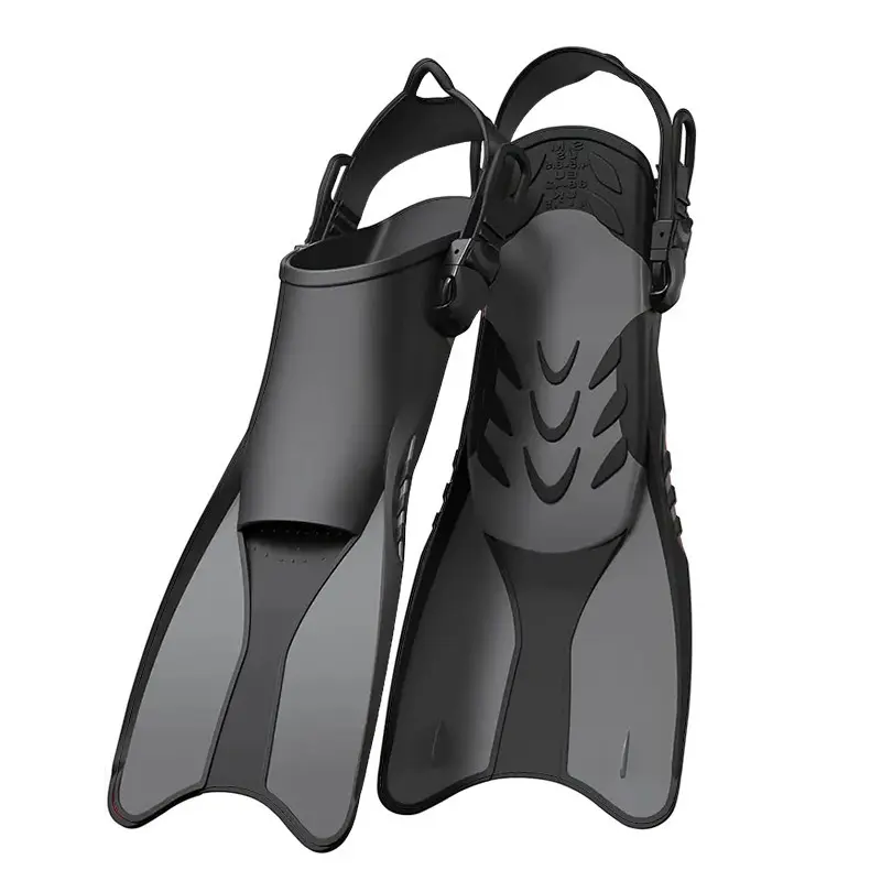 Adjustable Open Toe Snorkel Paddle Board, Lightweight with Strong Propulsion, Anti-Slip Design, Travel Size Short Paddle Board, Adult Swim Paddle Board