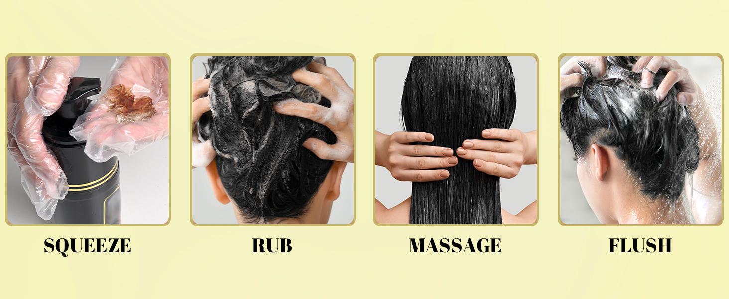 Natural Dark Chocolate Brown 5-IN-1 Hair Dye Shampoo, Instant Hair Color Shampoo for Men Women, Brown Hair Dye Colors in Minutes for All Hair Types 16.9 Fl Oz (Dark Chocolate) Natural Dark Chocolate Brown 5-IN-1 Hair Dye Shampoo, Instant Hair Color Shampoo for Men Women, Brown Hair Dye Colors in Minutes for All Hair Types 16.9 Fl Oz (Dark Chocolate)