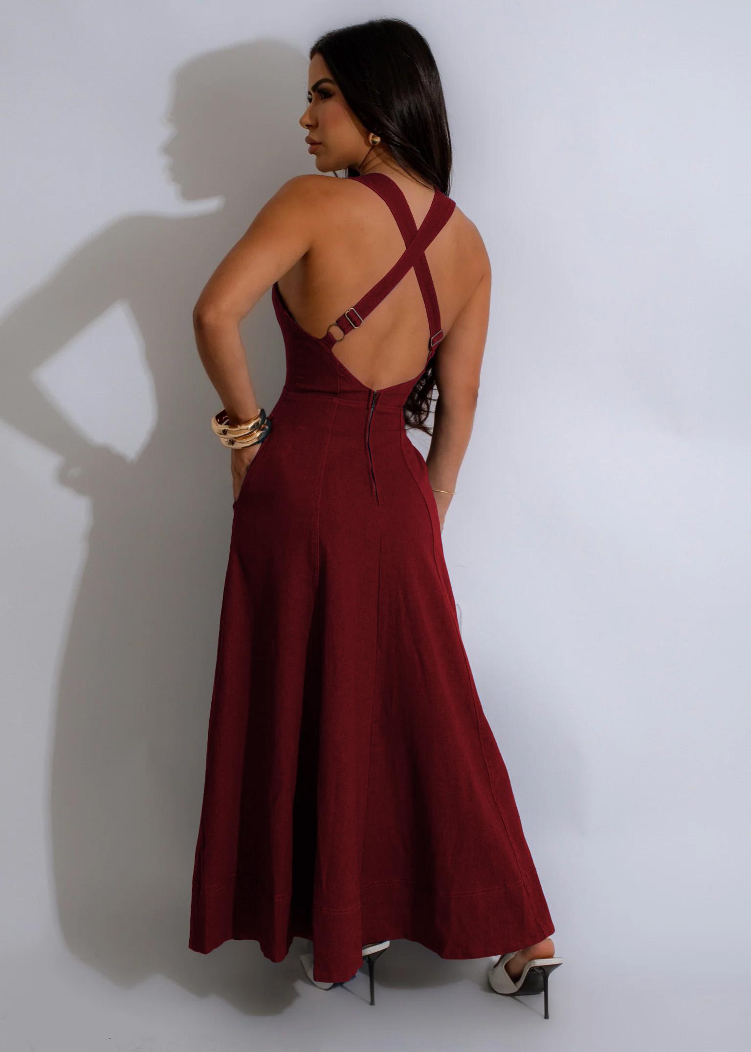 burgundy denim dress Professional Dress For Women Denim Dress Women – Come4Buy eShop