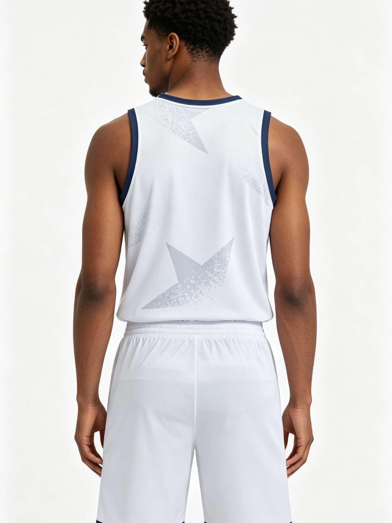 26/27 New Season Basketball Set, American Style Men's Adult Basketball, Loose-Fit Breathable Casual Training Gear