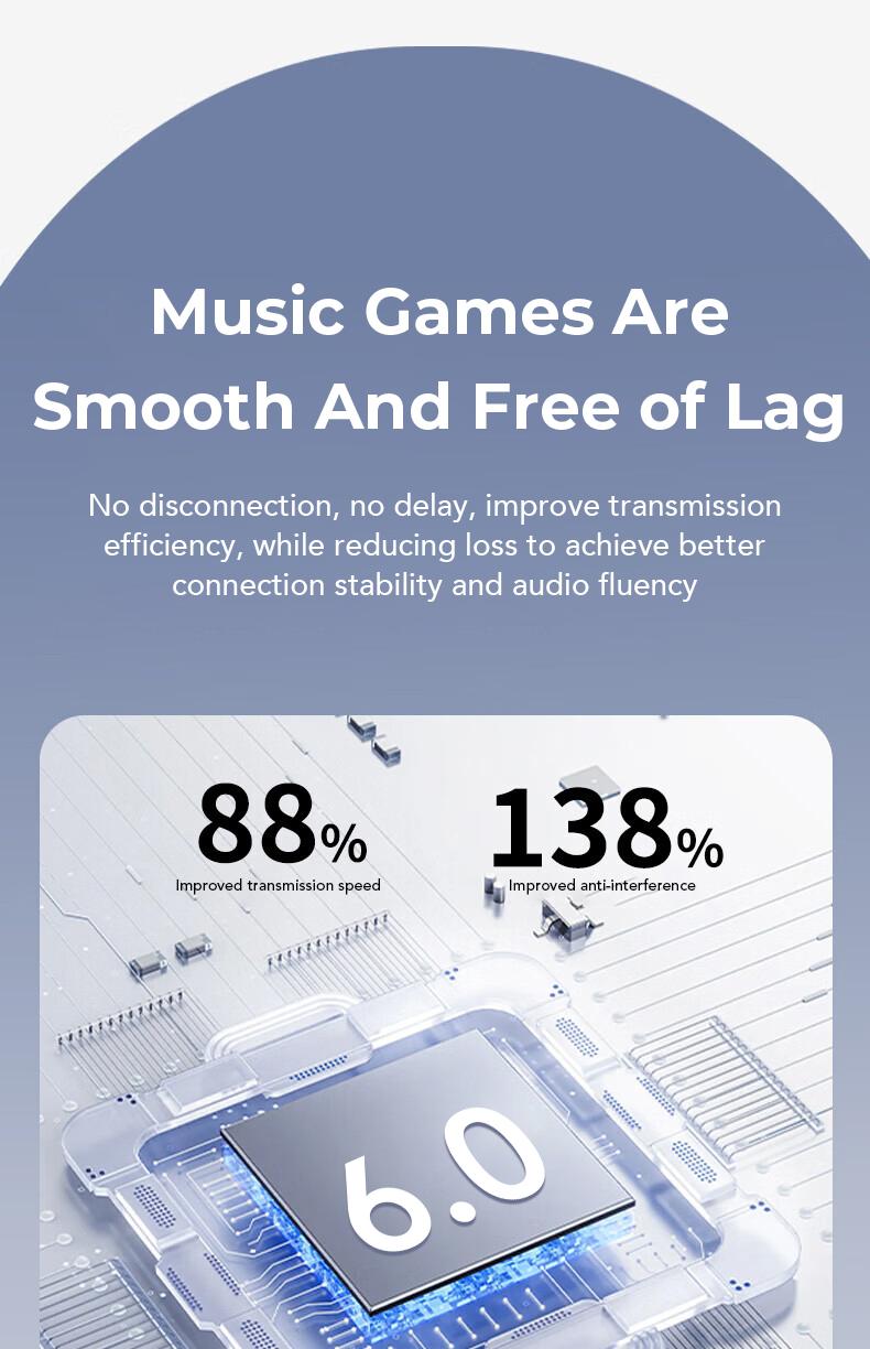 MINISO MS198 Clip-on Design Wireless Earphones Bluetooth 6.0 No-sense wearing HiFi Stereo Sound Audio Wireless Headphones for Music & Phone Calls IPX5 Waterproof Sports Earbuds for Running, Workout MINISO MS198 Clip-on Design Wireless Earphones Bluetooth 6.0 No-sense wearing HiFi Stereo Sound Audio Wireless Headphones for Music & Phone Calls IPX5 Waterproof Sports Earbuds for Running, Workout