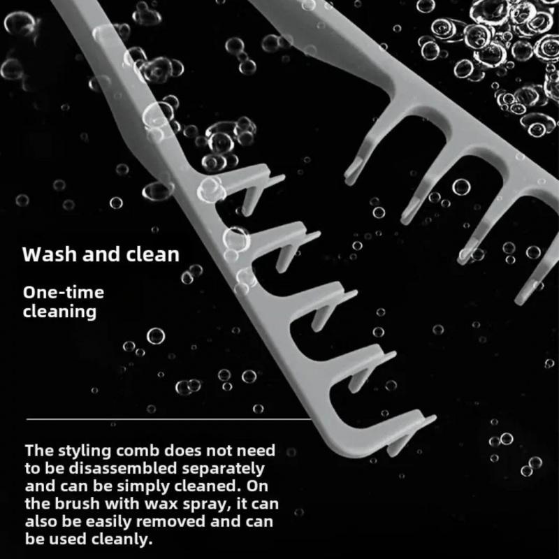 2 Pcs 2-in-1 Volumizing Comb, Hair Root Fluffy Styling Tool for Bangs & Hair Part Cover