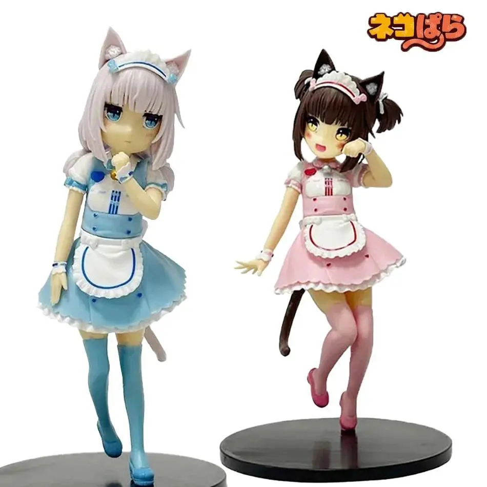 2026 New hot item 18CM Anime NEKOPARA Figure chocola And vanilla Cute Stand Animation Model Toys Gifts Collection Decoration Ornaments PVC   4.3