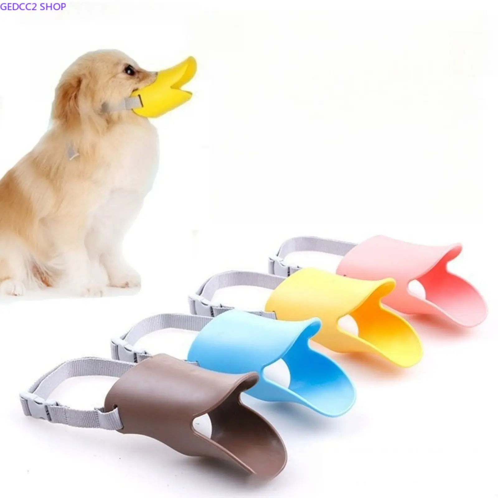 Soft Breathable Dog Muzzle for Small Dogs, Comfortable Puppy Training Aid, Safety Gear for Grooming, Walking and Vet Visits