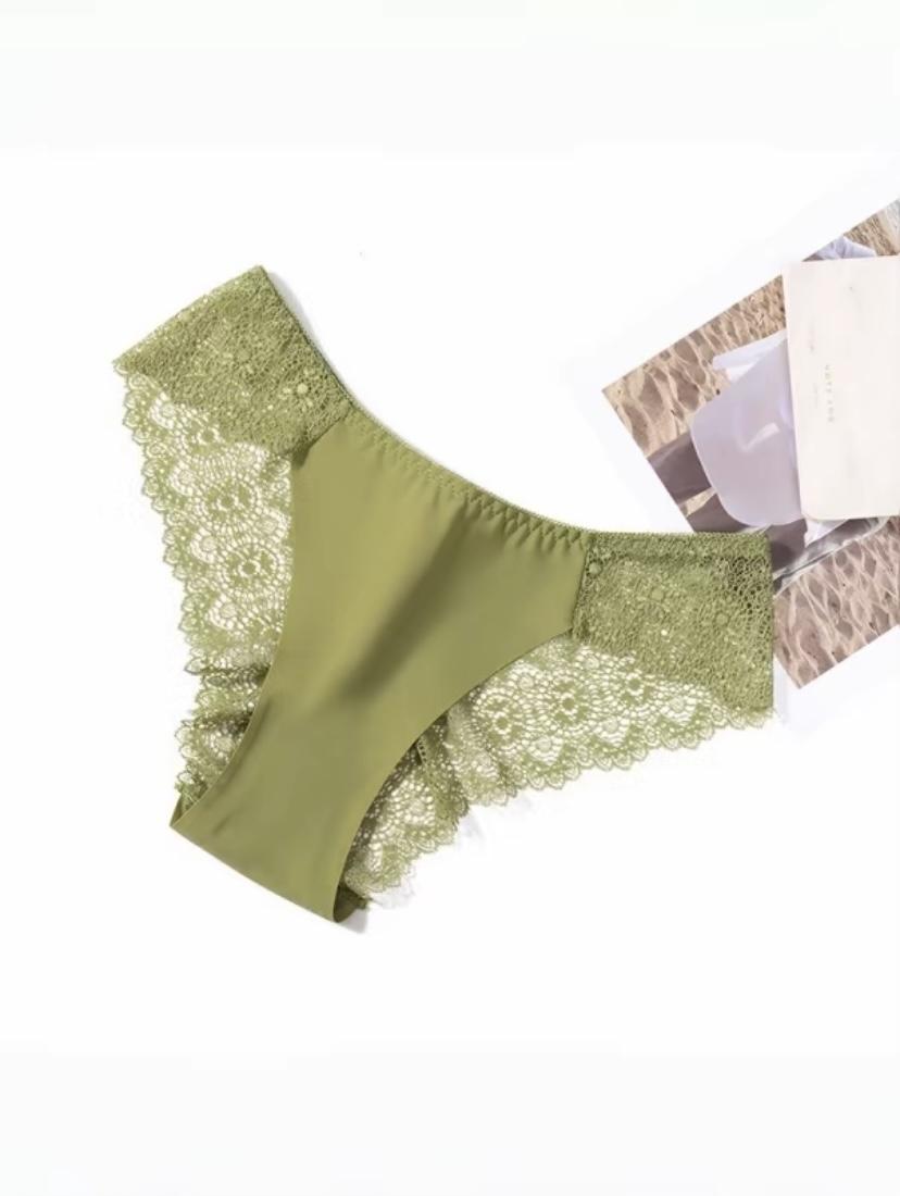 6/12PCS Panty For Women Plain Fashion High Quality New summer products Panties COD SF Basic Comfort Comfortable Cotton Lingerie Womenswear Bikini Frill Innerwear Style Stretch Comfort Basic Panties Plain Cotton Spandex Women's Panty Minimalist Multicolor