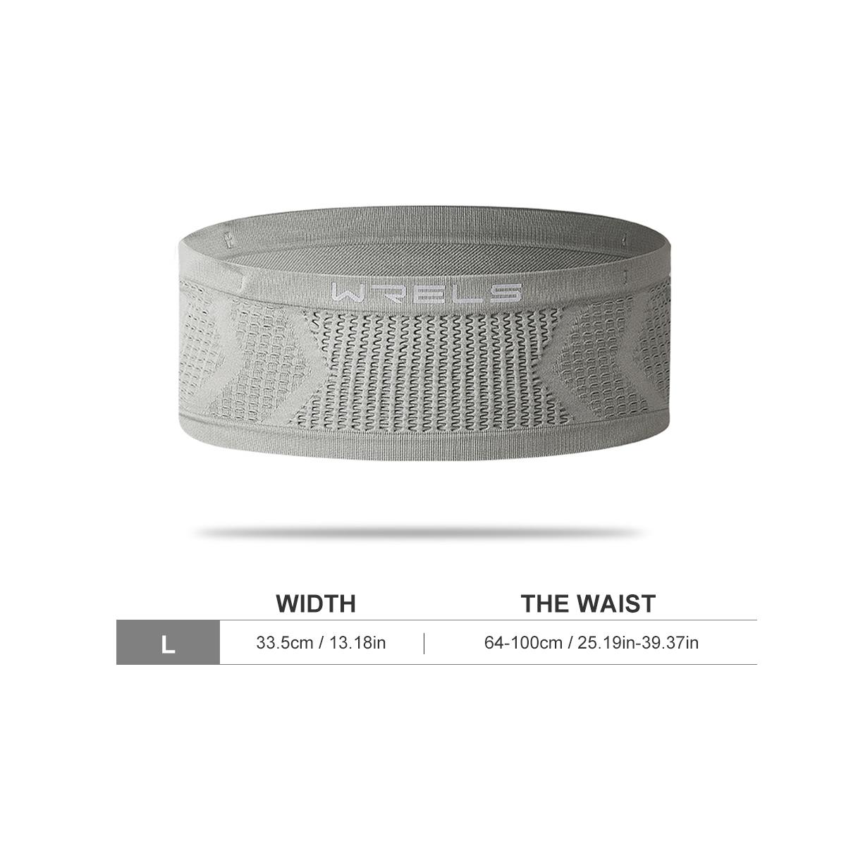 Lightweight Breathable Mesh Waist Bag, Compact and Convenient, Elastic Fit, Ideal for Marathon Running and Fitness, Hidden Sports Waist Pack