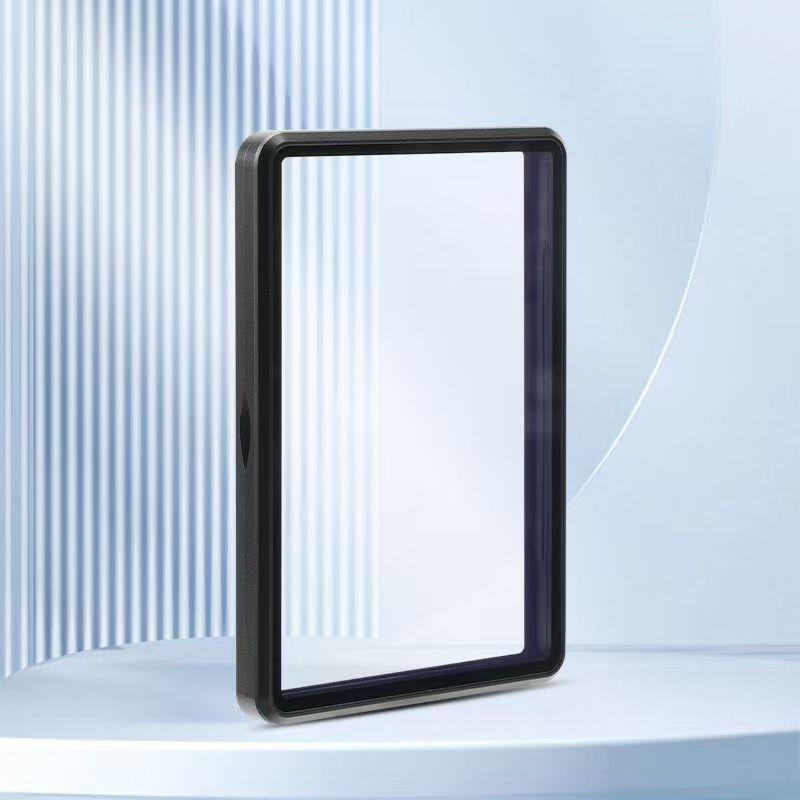 One Magnetic Trading Card Protective Holder with Metal Touch Frame Fits PRO 35PT Card Bricks, Ultra HD Glass, Pro-Craftsmanship, Light And Scratch Resistant Card Display Storage, Suitable for Baseball Football Sports Game Cards