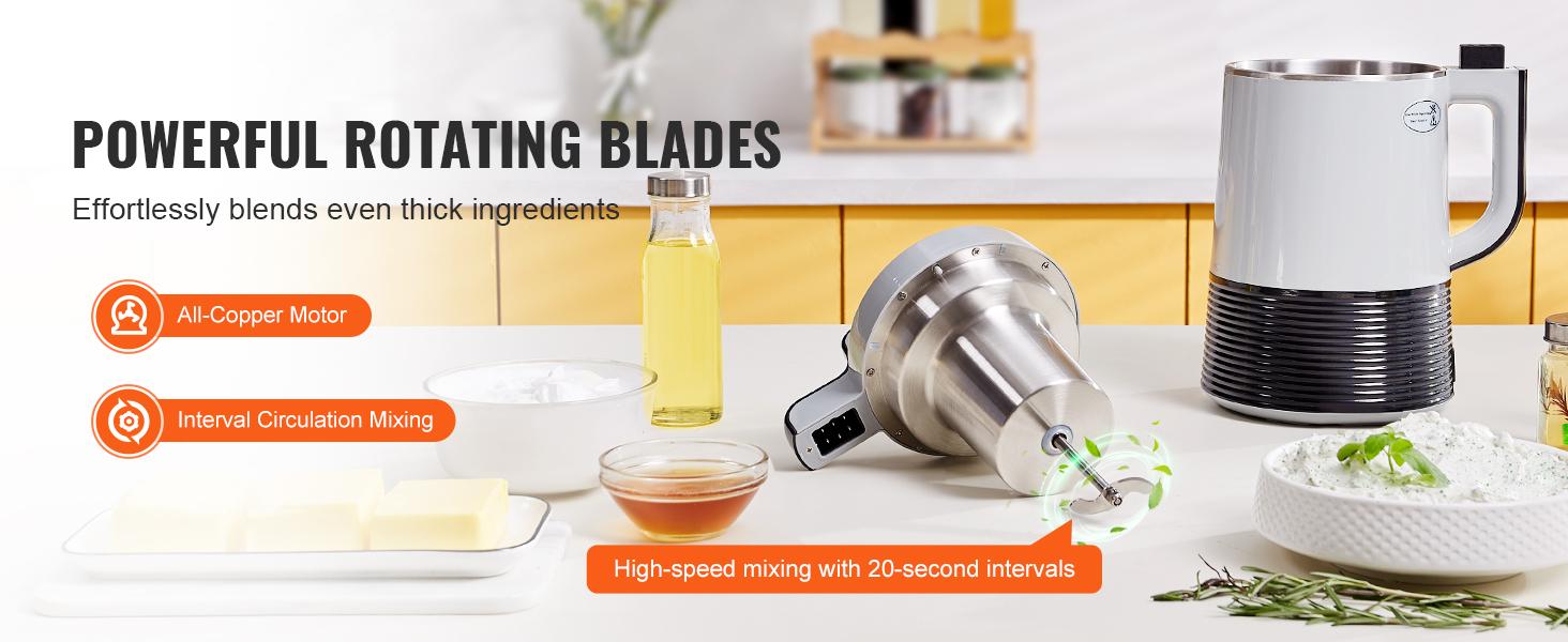 VEVOR Butter Maker Machine, 6 Functions Herbal Infuser, Magic Butter Machine Oil Infusion Machine with Customizable Temperature And Time, Herbal Recipe Book All Accessories Included