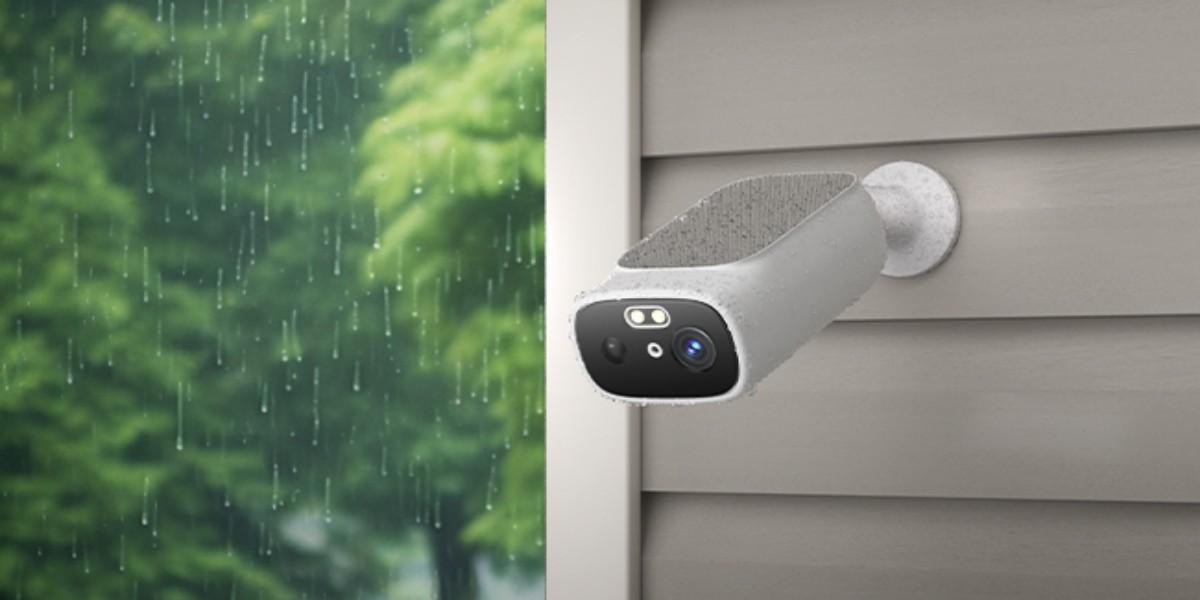 2K Smart Solar Camera, Wall-Mounted Night Vision Camera, Two-Way Audio WiFi Camera, Wireless Outdoor Waterproof, 7500mAh Camera, Mini Solar Camera, Subscription-Based AI Face Recognition/Vehicle/Pet Detection, Supports Cloud Storage, SD Card, TF Card