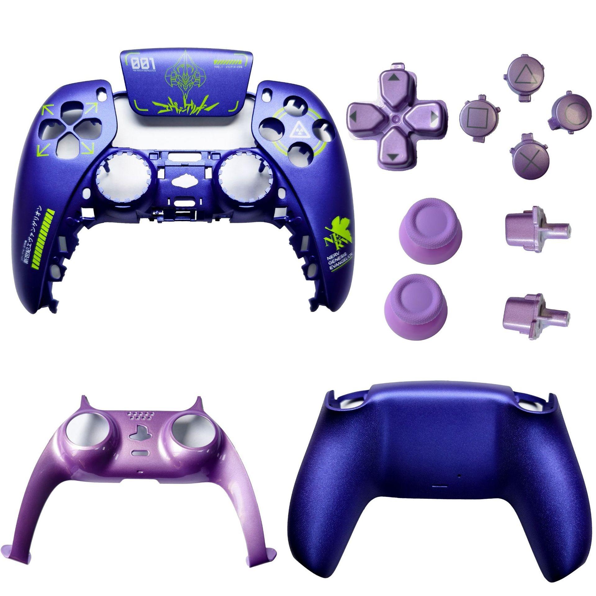 Ps5 Game Controller Replacement Shell, Repair Accessories for Ps5 Handle, Durable Protective Cover, Easy Installation Gaming Accessory, Console Controller Accessories