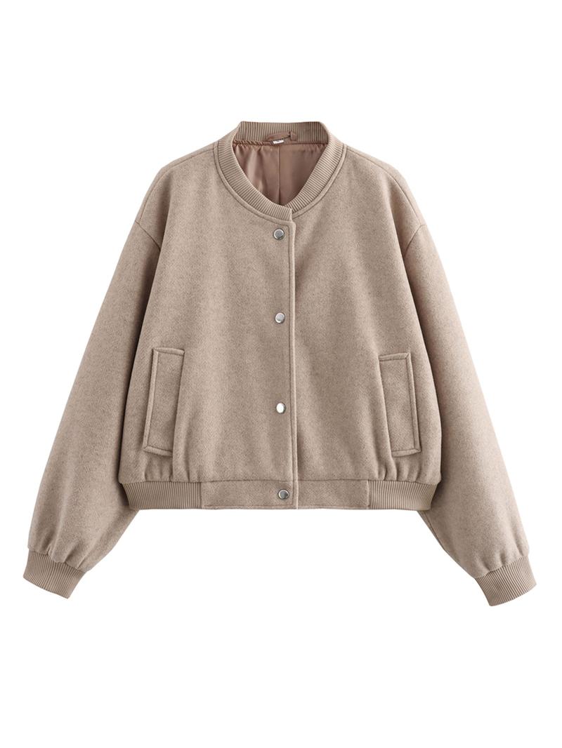 Women's casual jacket, stylish and comfortable design, perfect for everyday wear, a versatile fashion staple for spring and autumn.