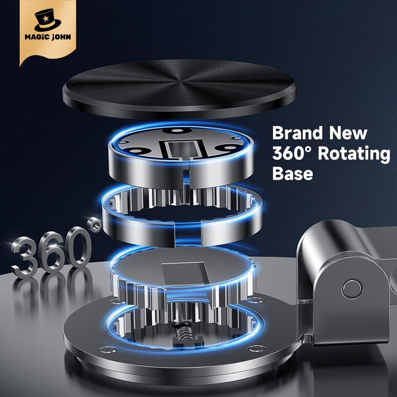 MAGIC JOHN 360 Degree Adjustable Phone iPad Holder Portable Ultra Stable Support