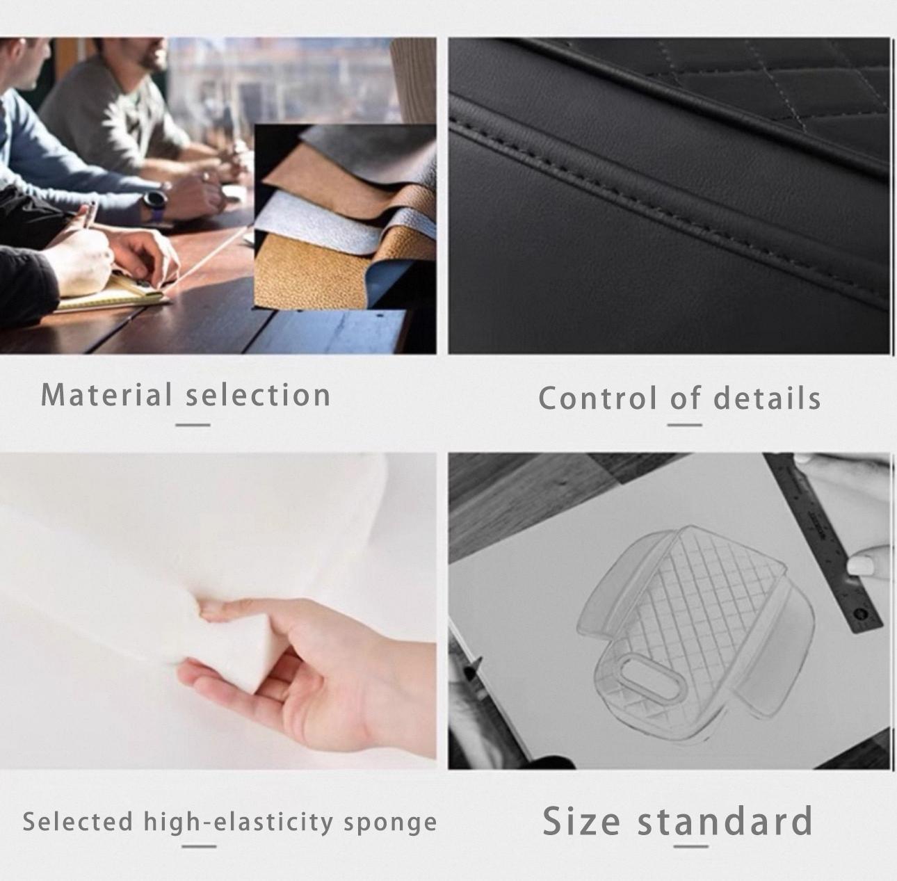 AutoVerve Elite-Car Center Console Armrest Pad, Multifunctional 4 in 1 Pad for Car Armrest Box, Car Storage Bag, Car Console Organizer, Car Interior Accessories, Car Organization Supplies