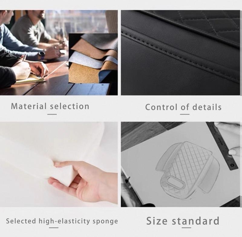 AutoVerve Elite-Car Center Console Armrest Pad, Multifunctional 4 in 1 Pad for Car Armrest Box, Car Storage Bag, Car Console Organizer, Car Interior Accessories, Car Organization Supplies