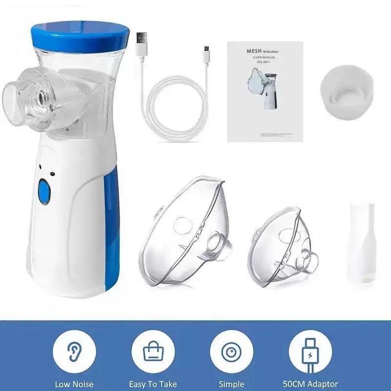 【Deals For You Days】Ultrasonic Nebulizer Rechargeable Nebulizer Machine for Adults and Younger People, Portable Nebulizer with Two Modes