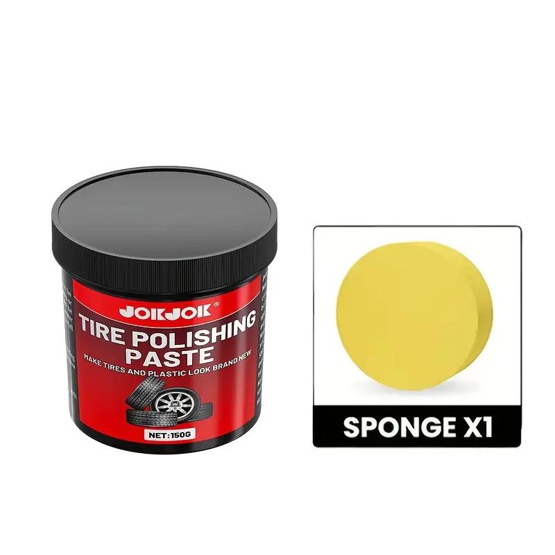 Tire Gloss Protection Agent, Premium Long-Lasting Shine Wax Protective Maintenance Coating, Keeps Car Tires Shiny and Bright