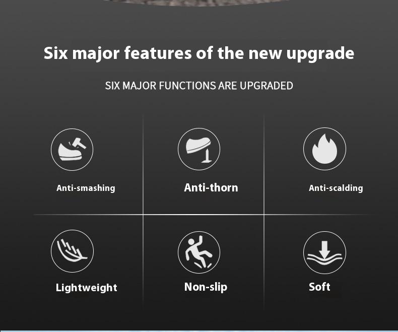 Not Afraid to Smash Men's Steel Toe Sports Non-Slip Work Shoes Grey Closed Breathable Mesh Anti-Smashing Anti-Piercing Shock-Absorbing Wear-Resistant Soft & Light Father's Day Gift Worker Footwear