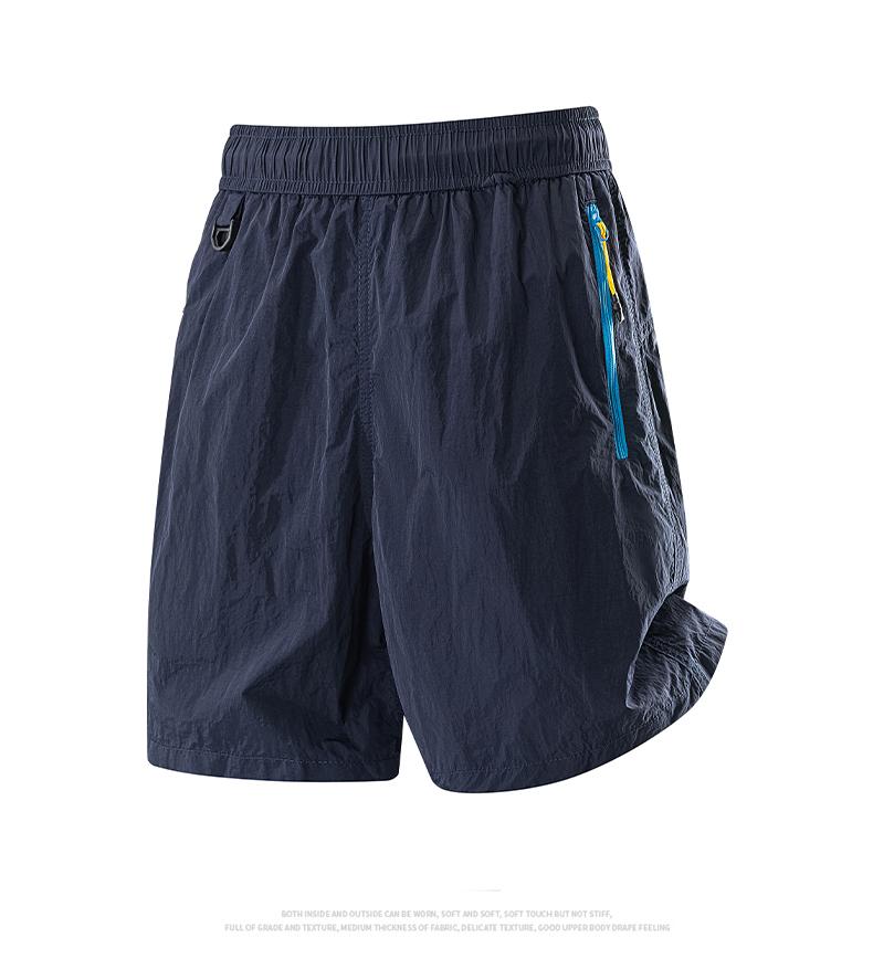 High quality ice sensitive quick drying sports shorts for men and women, dopamine colored waterproof outdoor hiking and mountaineering five pack shorts