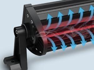 Nilight Amber Led Light Bar 22Inch 480W Triple Row Flood Spot Combo Waterproof Off Road Driving Lighting with Off-Road Wiring Harness for Boat Trucks Pickup SUV ATV UTV  Car Accessories Vehicle  dealsforyoudays