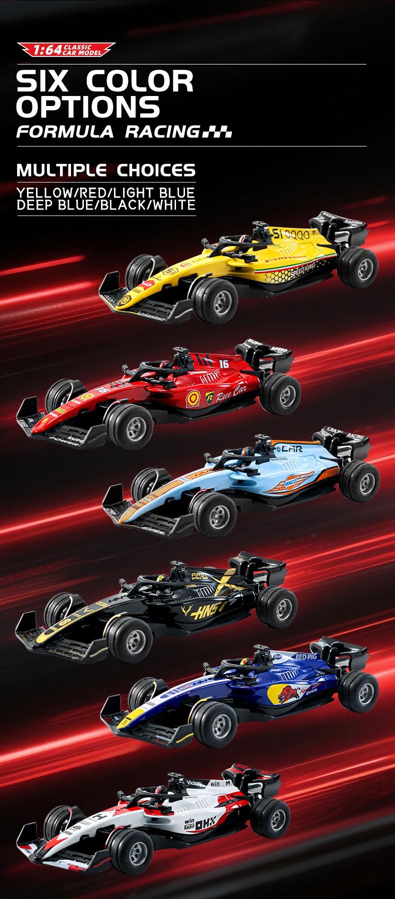 Authentic Ferrari 1:64 Formula F1 Alloy Mini RC Car, Off-Road Climbing Terrain, Powerful Horsepower, APP Remote Control, USB Charging