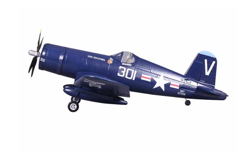 FMS 800mm F4U Corsair V2 PNP/RTF（RTF = plane, remote, battery battery charger，PNP = plane only）