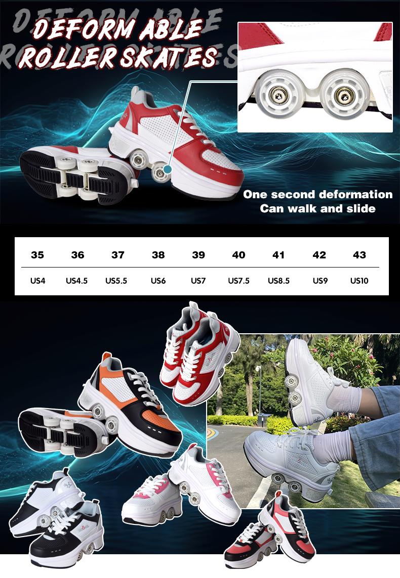 【 Black Friday 】SEBOWEL Fashionable Limited Edition Roller , Comfortable Sports style, Holiday Gift Casual  Sneaker Sports  Footwear Boy Walking Shoes Bridal Bridal
