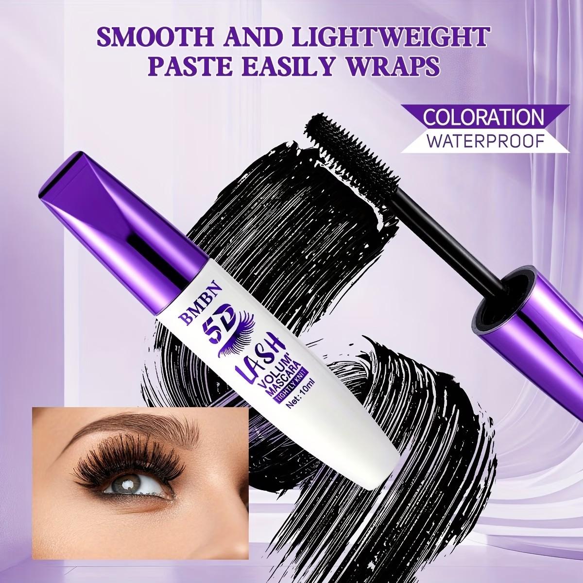 2PCS - Big Eye Advanced Curling Mascara - 5D fiber formula for lash lifting, curling, and lengthening, comes with a curling brush, all-day smudge-proof, delicately packaged in a tube, applies smoothly without clumping. Women's cosmetics, a perfect gift fo