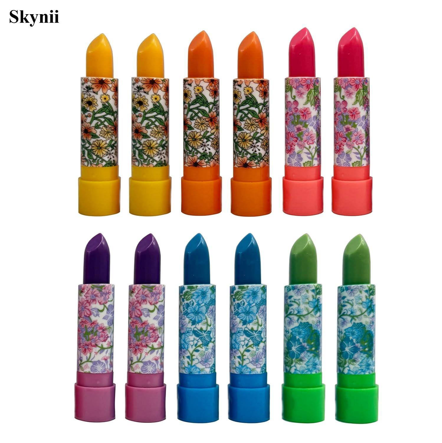 Skynii Princessa Aloe Mood Lipstick 1 Set 12 Assorted Lipsticks