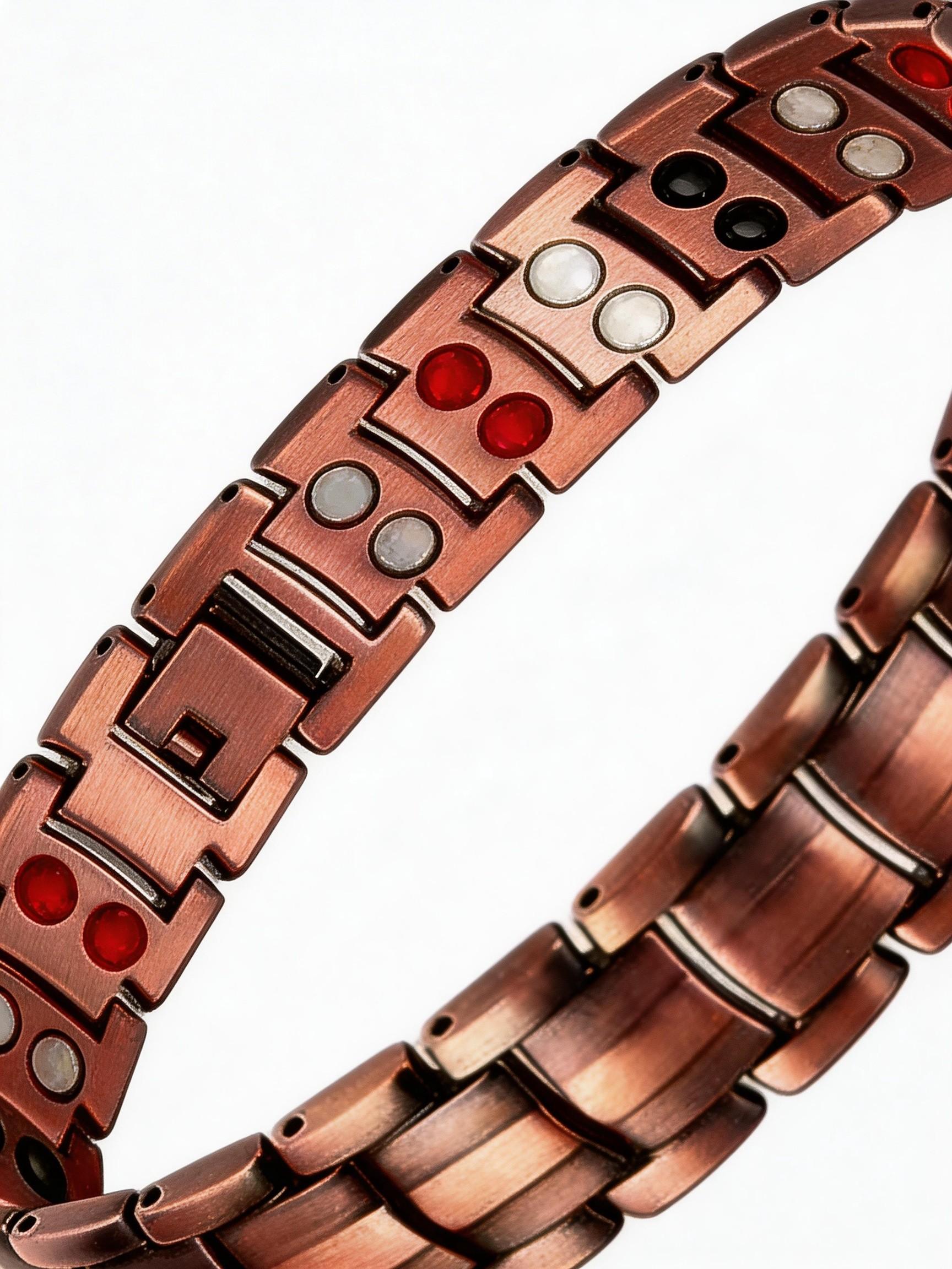 Copper Magnetic Therapy Trendy Bracelet, Fashionable Bangle | Adjustable Fit | Perfect Black Friday Christmas Thanksgiving Gift for Him/Her #Fashionweek #Health Bohemian Bracelets, Boho Style Bracelet