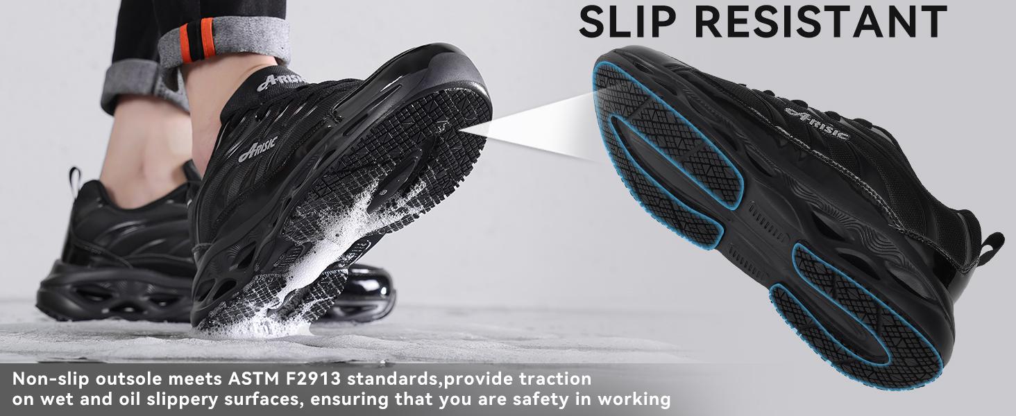 Unisex kitchen work shoes, waterproof, lightweight, oil-proof, wear-resistant and comfortable, breathable, casual work shoes