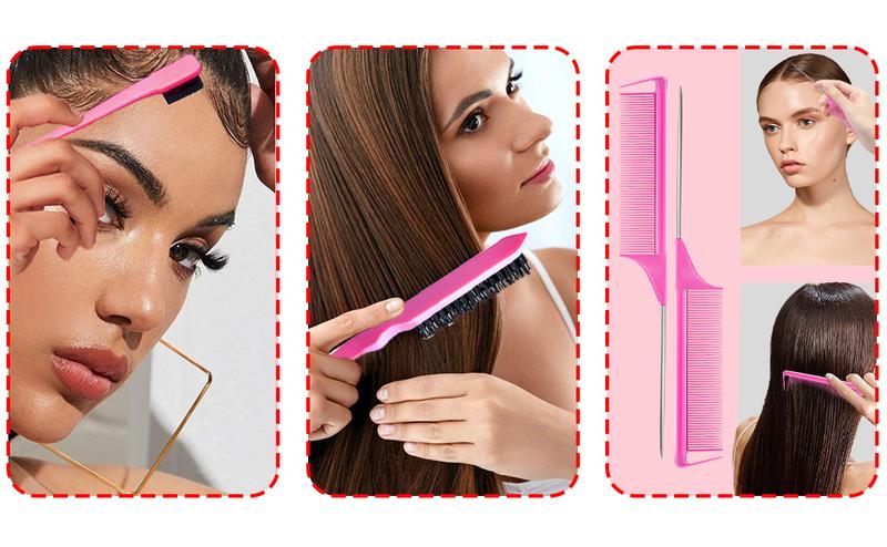 Hair Wax Stick Set for Styling Long-Lasting Slick Stick Smooths Flyaways Edge Frizz Includes Edge Brush Bristle Brush Hair Comb Gel Haircare Daily Hair Wax Stick Set for Styling Long-Lasting Slick Stick Smooths Flyaways Edge Frizz Includes Edge Brush Bristle Brush Hair Comb Gel Haircare Daily