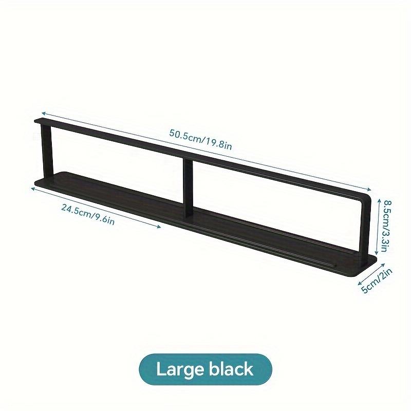 1 magnetic hanger storage rack, washing machine hanger storage rack, wardrobe laundry hanger stacking rack, balcony drying and wall hanging hanger storage rack - no punching design, simple installation, convenient storage
