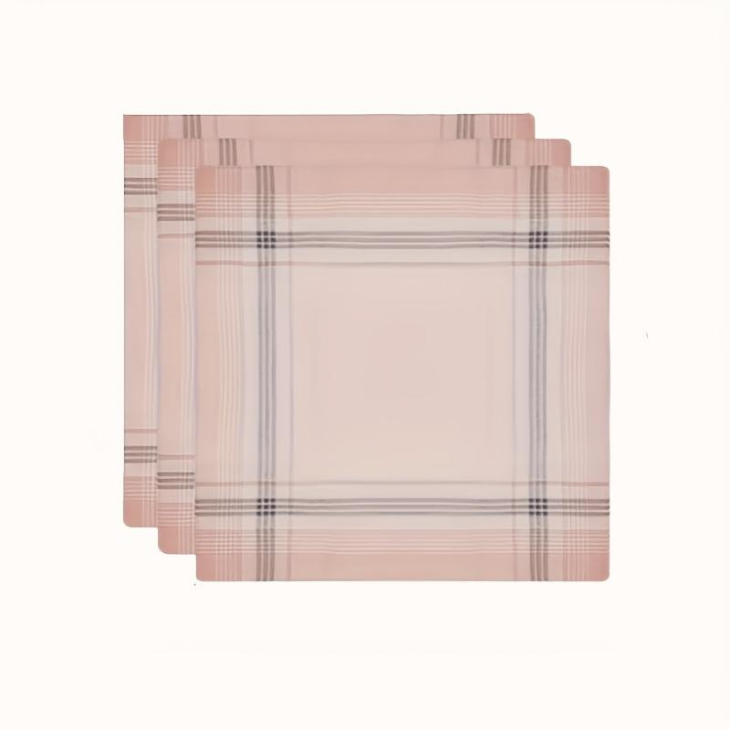 12 /24Pcs Men's Handkerchiefs, Soft and High-Quality Men's Handkerchiefs, Elegant Design for Daily Use, Perfect Gift Idea for Him