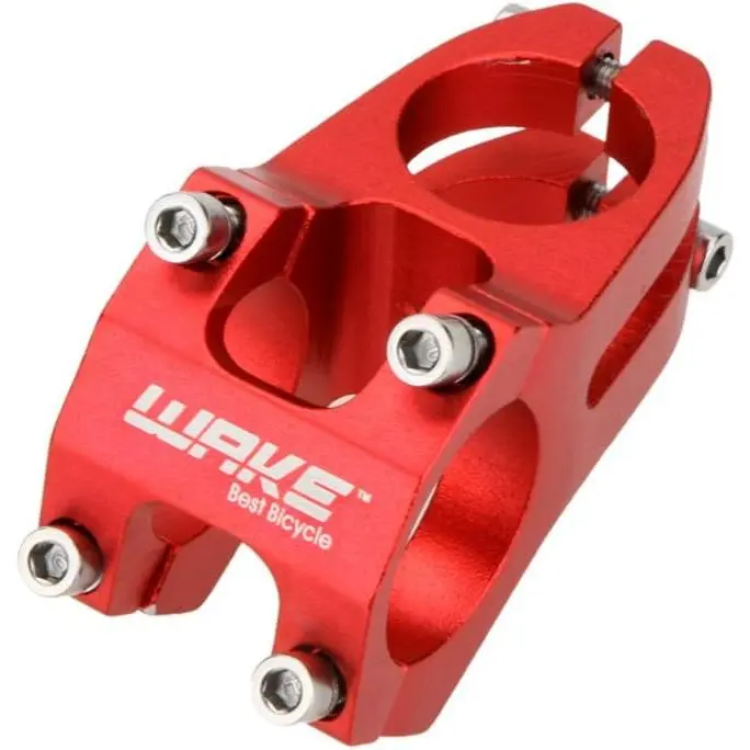 31.8 Stem 45mm  Stem  Mountain  Stem Short Handlebar Stem for  , Road , MTB, BMX, Fixie Gear, Cycling ( Alloy, Black Blue  Red)