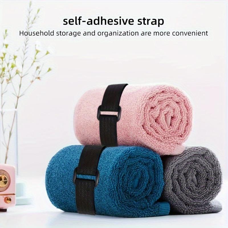 Nylon Reverse Buckle Hook And Loop Fastener Cable Ties, Magic Tape Adhesive Wire Finishing, Reusable Hook And Loop Tie Fastener Double-sided Hook Roll Finishing Strap Cable, Extension Wire, Finishing, Home Storage Finishing