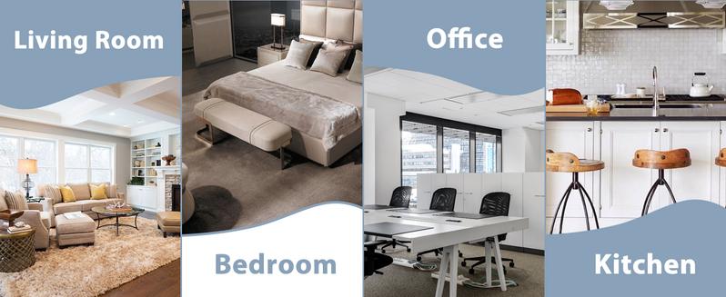 【NOT AC】Antarctic Star Tower Fan - Portable Electric Oscillating Fan with Remote Control, Quiet Operation, 3 Speed Settings &12H Timer,  Bladeless Standing Floor Fan for Bedroom & Office [No Cooling] [No Temperature Adjustment]