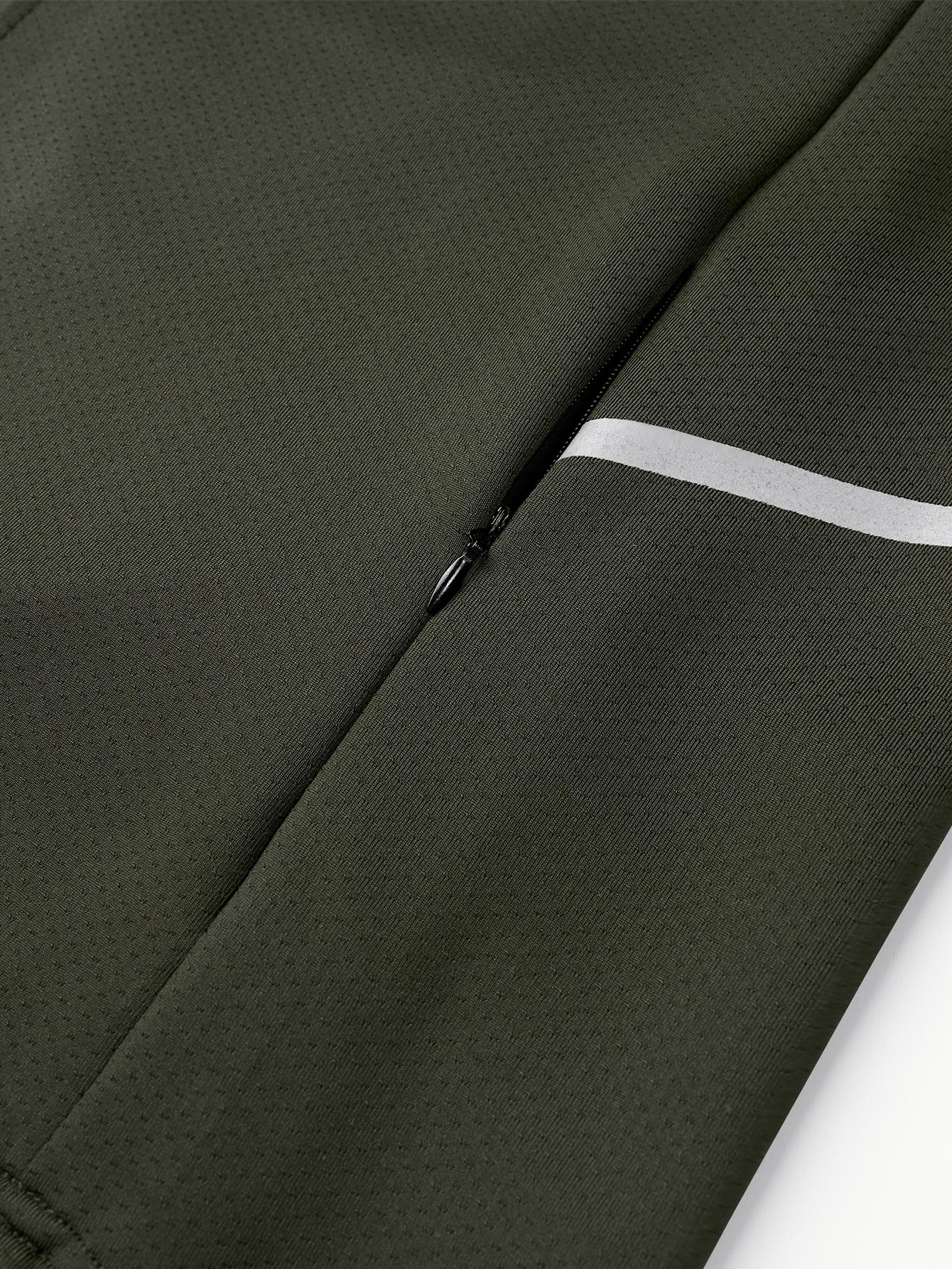 Men's Lightweight Jacket - Comfortable Polyester Fabric, Quick Dry, Slim Fit, Zipper Training Suit for Hiking & Fitness, Spring Autumn Long Sleeve Tops