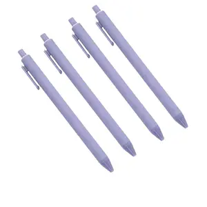 Creative Vintage Bullet Shape Pen Set of 6, Realistic Bullet Design Ink Pens, Unique Party Gift for Friends, Fun Writing Tools, Office Supplies