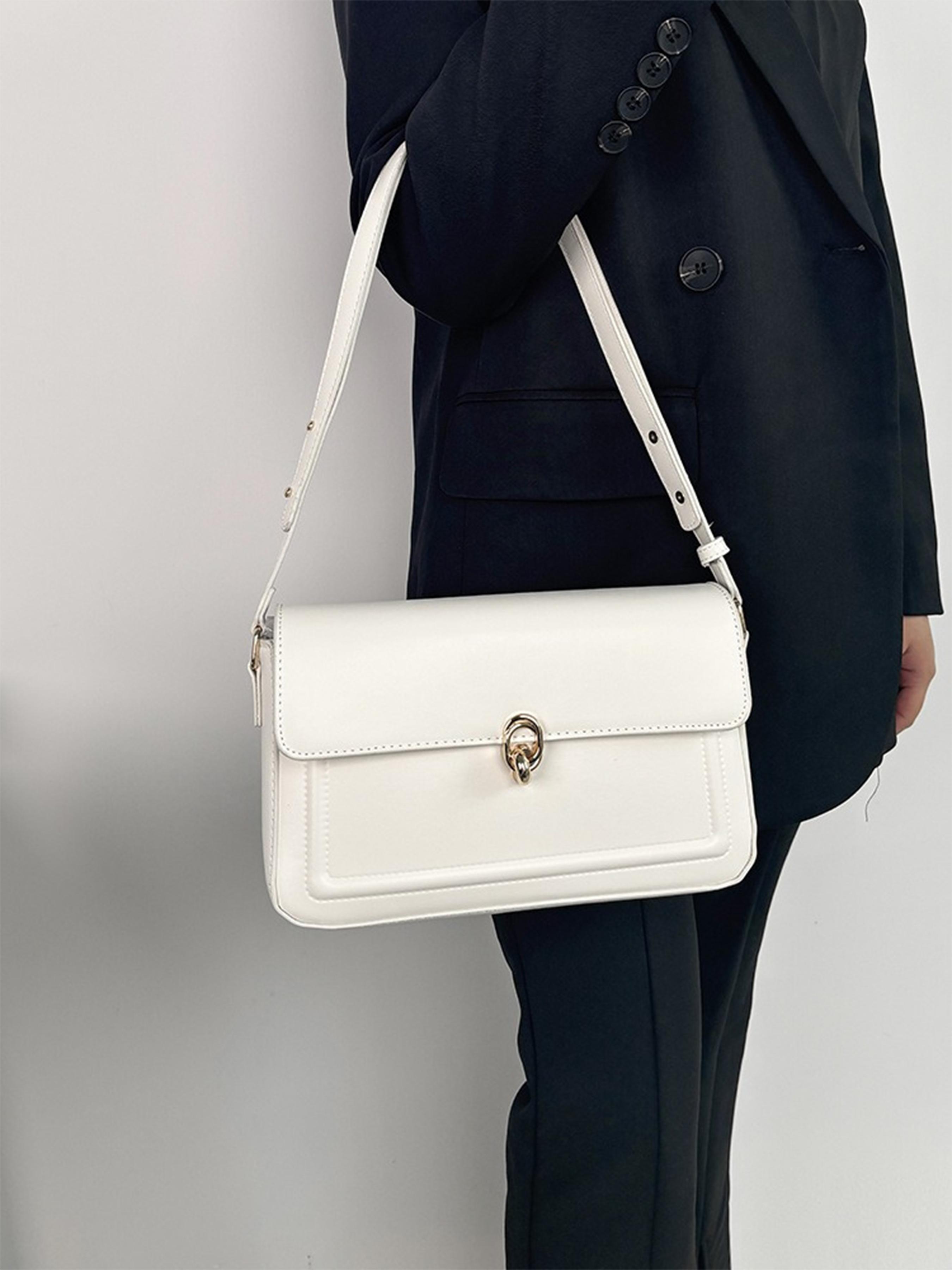 Valentines Day Mini Classic Rectangular Flap Bag, Stylish Shoulder Bag for Everyday Use, Chic Crossbody Design for All Seasons, Pu Leather Crossbody