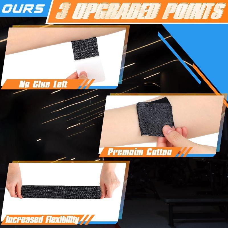 13Pcs Shoulder Neck Sports Kinesiology Tape Set, Pre Cut Tapes, Waterproof Muscle Support Sticker, Relieve Muscle Soreness Fatigue, Ideal for Badminton Basketball Running Endurance Sports