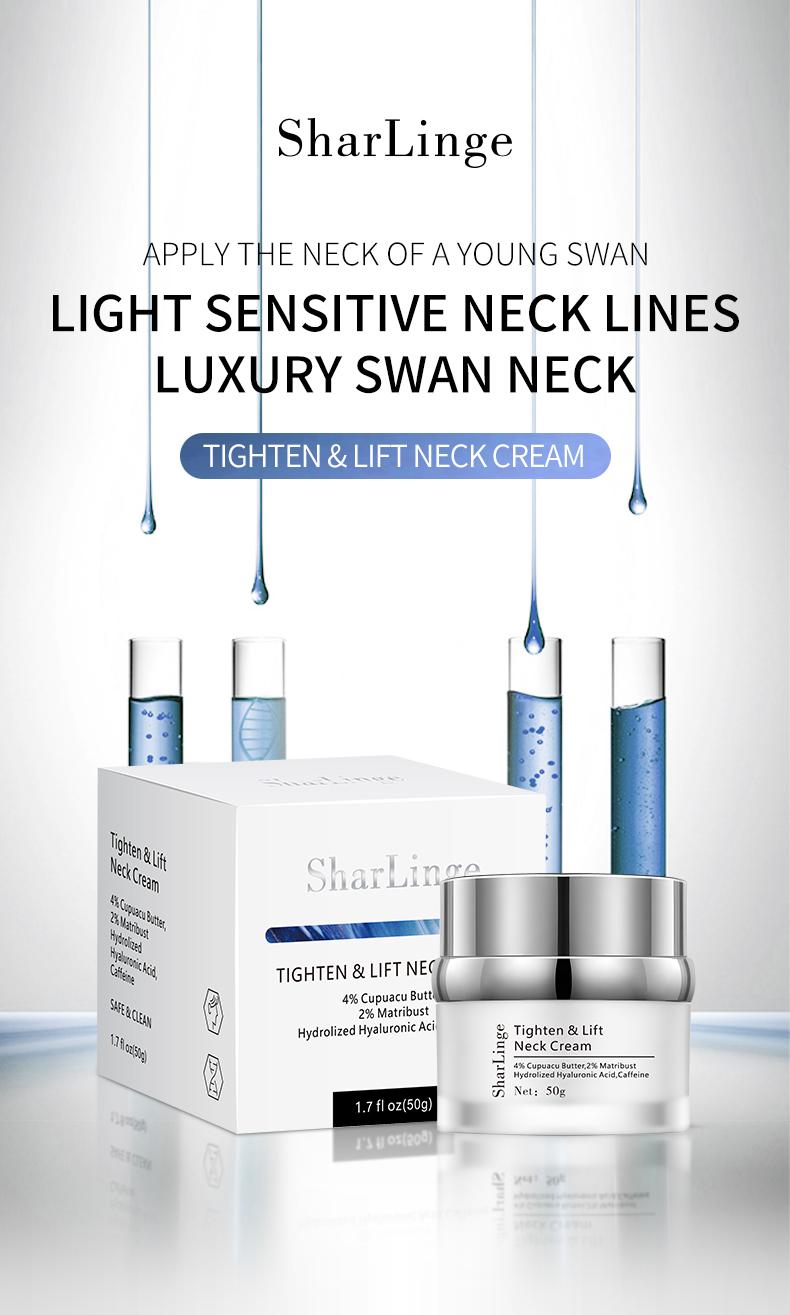 Sharlinge Luxurious Neck Cream for Firming, Lifting and Sculpting a Graceful Swan Neck