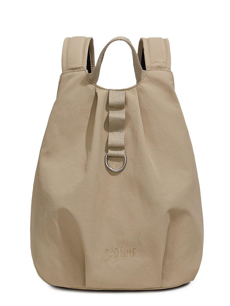 New Lightweight Nylon Backpack for Women, Large Capacity Casual Travel Daypack, Waterproof Minimalist Shoulder School Bag for Work, College & Moms