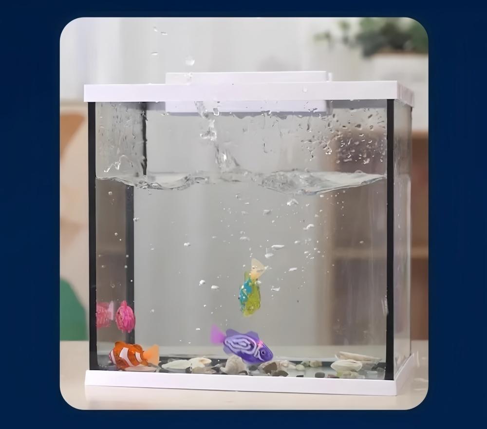 Baby bath light-up sensor electric small fish playing in water pet fish swimming fish can swim realistic clownfish toy