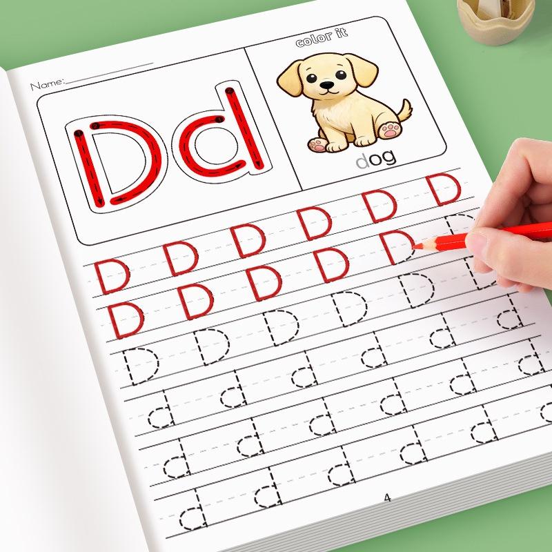 32-Page A-Z Alphabet Tracing & Writing Practice Book, Learning Materials, Tracing Preschool Books, Including Coloring, Uppercase And Lowercase Letters, And Phonics Practice, For First Graders, Ideal For Home Education And Classroom Use, Or As Easter Gift