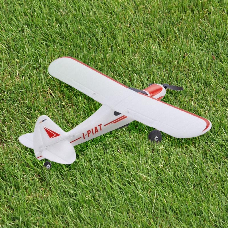 FMS 500mm PA-18 Super Cub RTF（RTF = plane, remote, battery battery charger）