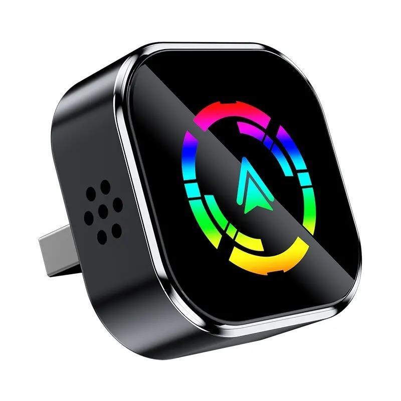 Wireless Carplay Adapter for iPhone Android Devices, Fast Connection Zero Latency Hands-Free Calling Charging, Wireless Carplay Converter, Carplay Stick, Carplay Dongle Connectivity