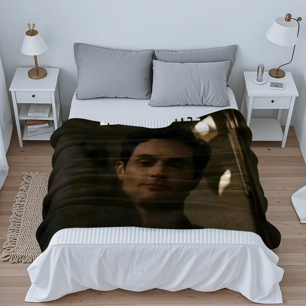 Funny Pattern Print Blanket, Flannel Series Bedding, Dormitory Blanket, Nap Blanket, Car Blanket, Office Blanket, Air Conditioning Blanket