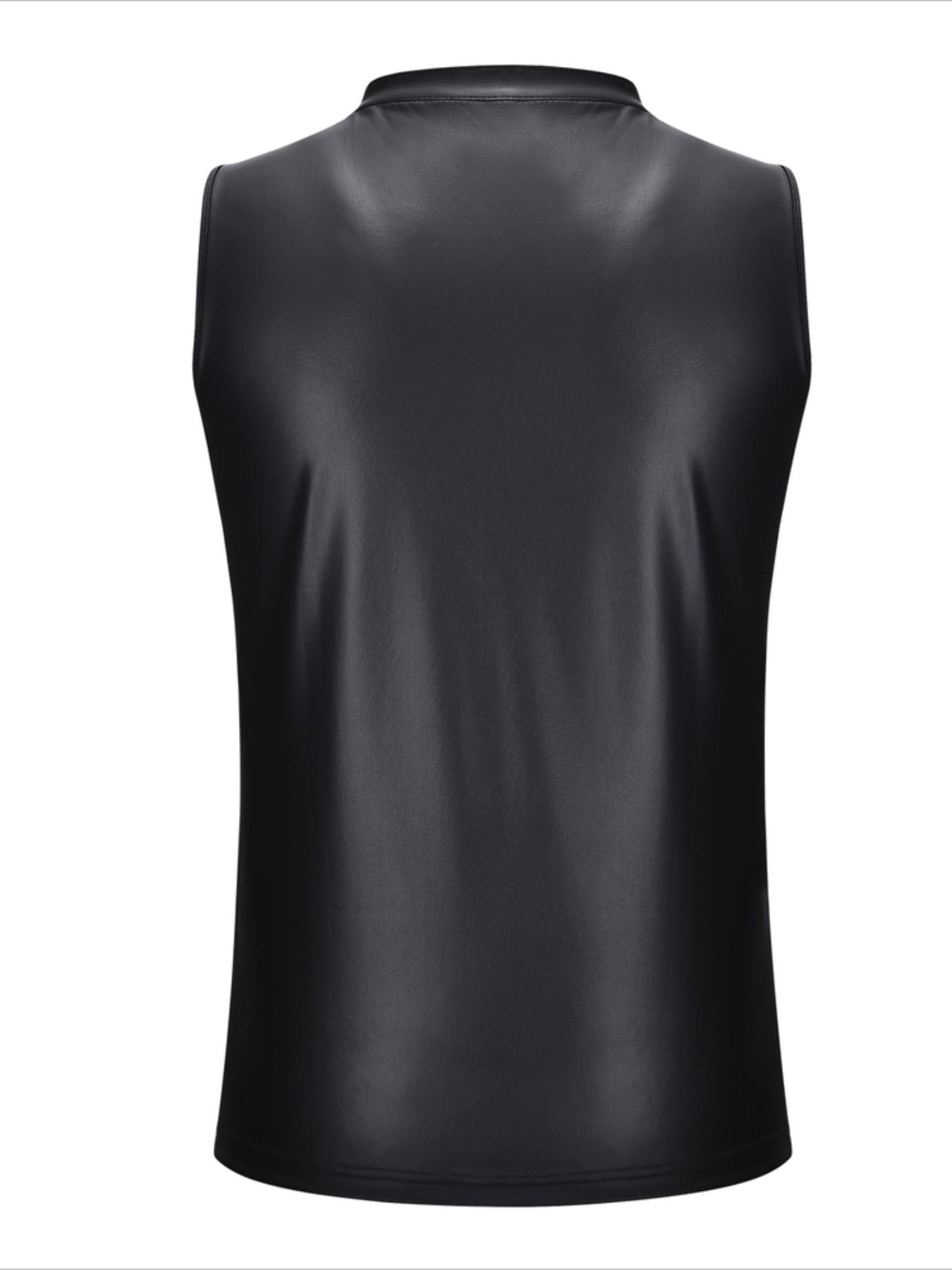 Men's Fitness Vest Performance, Comfortable Design for Exercise & Shows, Ideal for Men Seeking Style & Functionality