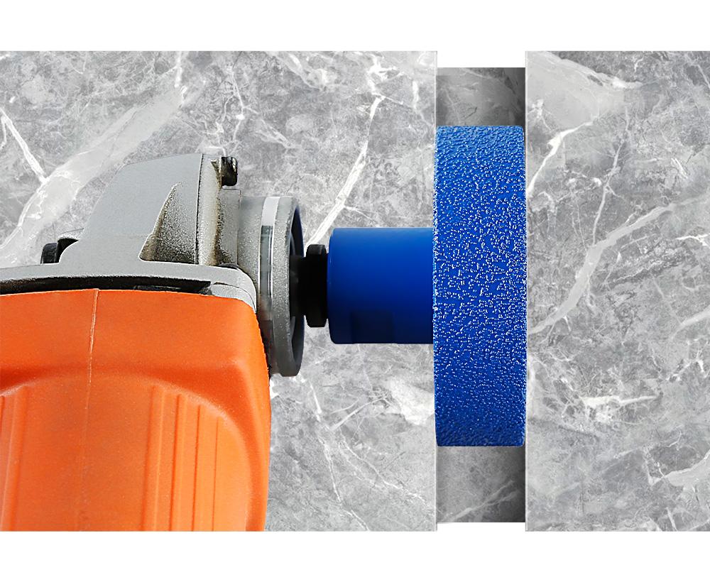 LOZLIN Diamond Flat Grinding Wheel - Stone Grooving Tool Accessories for Marble, Quartz & Countertops - 5/8-11 Angle Grinder Hardware